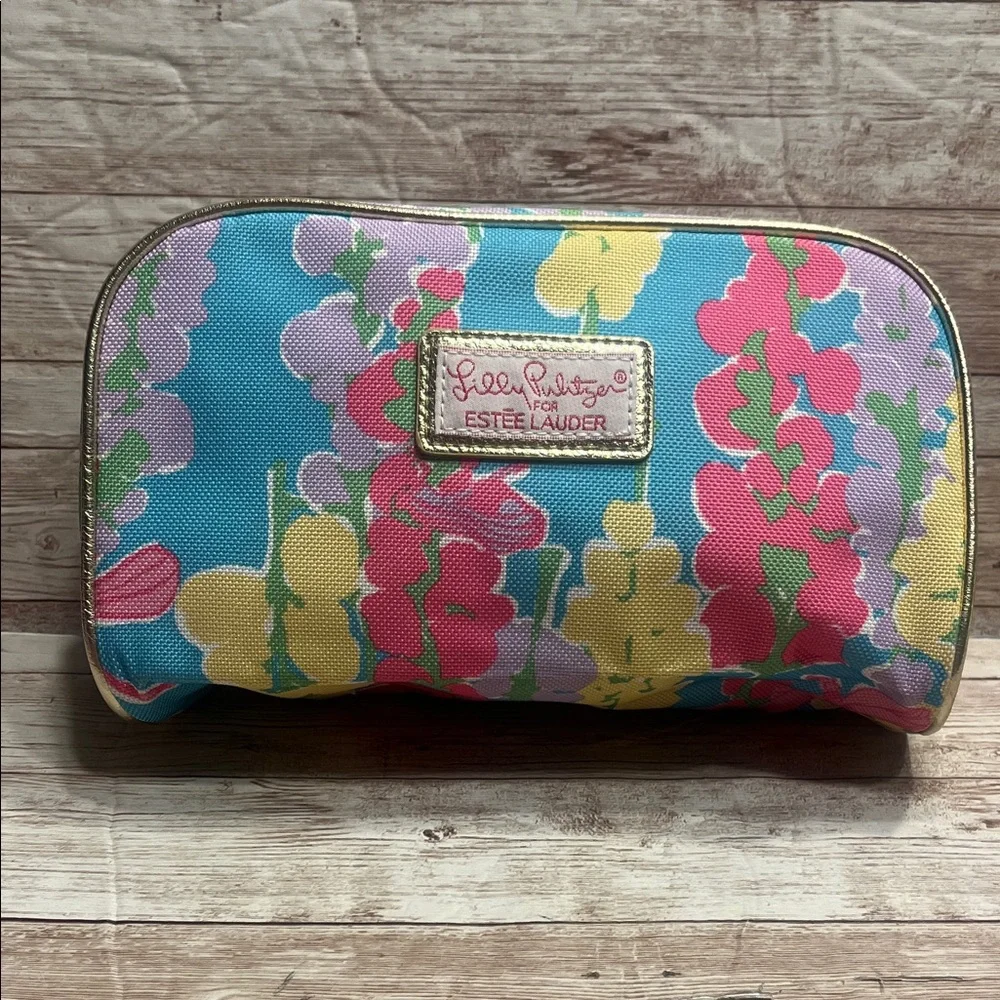 COPY Lilly Pulitzer Colorful Floral Pouch